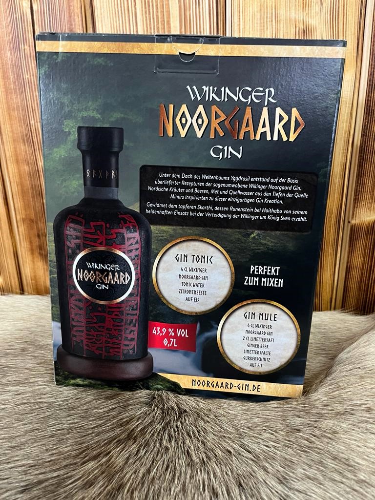 Wikinger Noorgaard Gin in Geschenkverpackung