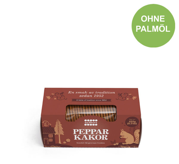 Nyåkers Pfefferkuchen mit Ingwer 150g