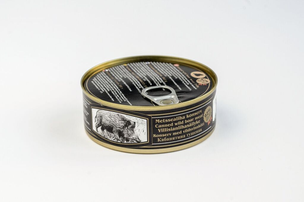 Canned Wild Boar Meat 240g - Wildschwein in der Dose 