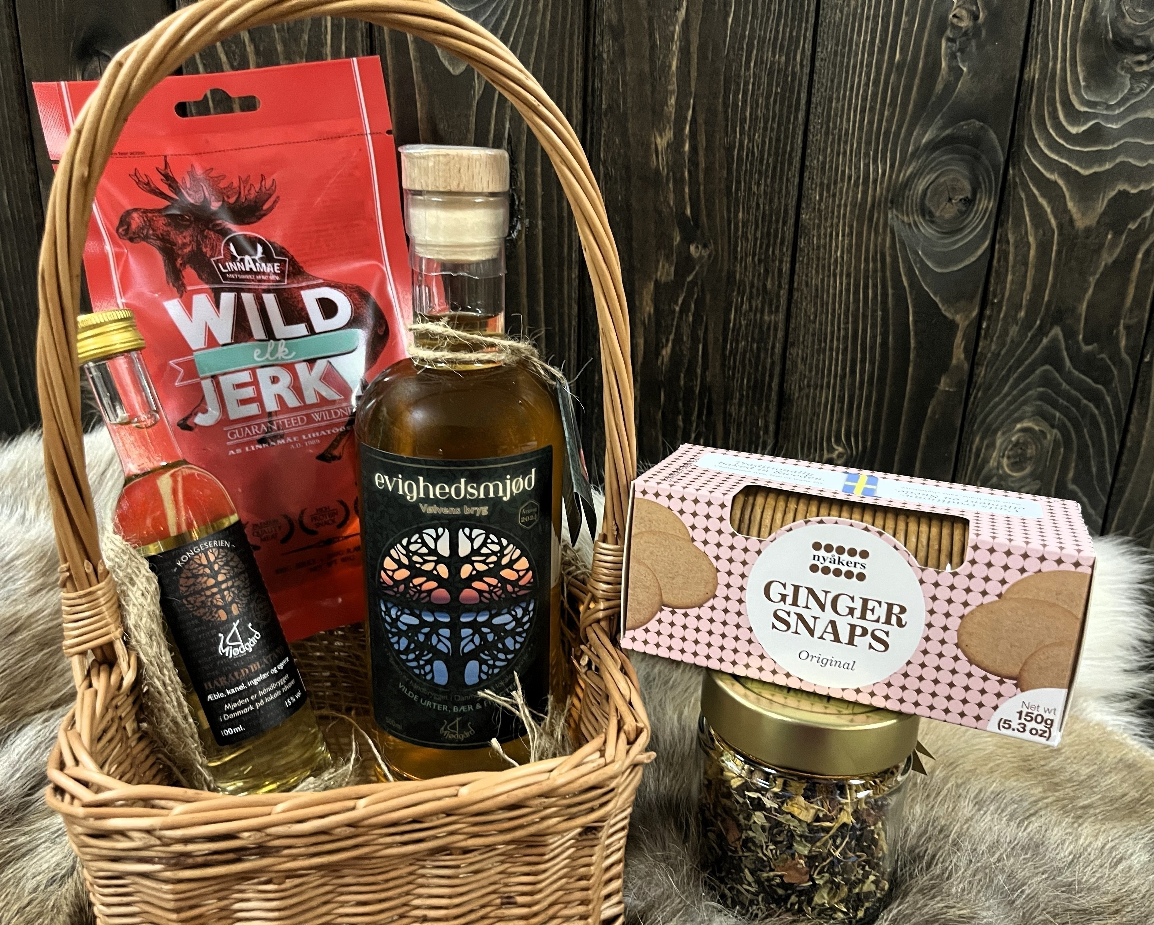 Geschenkkorb mit Ewigkeits- und Königs - Met