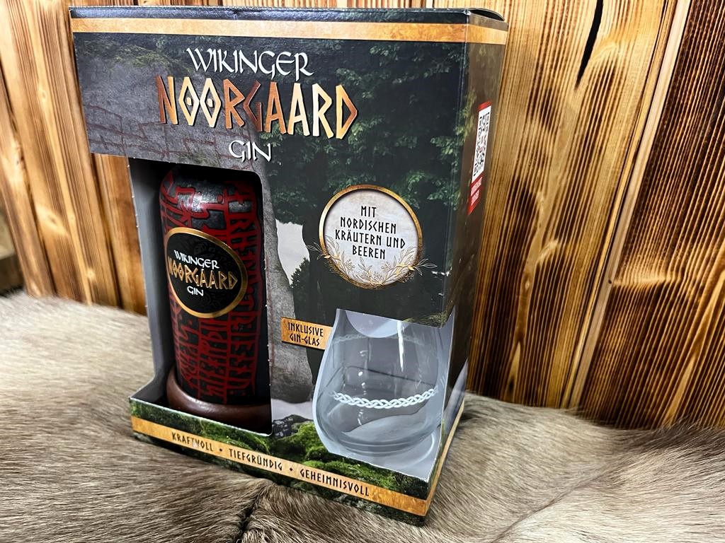 Wikinger Noorgaard Gin in Geschenkverpackung