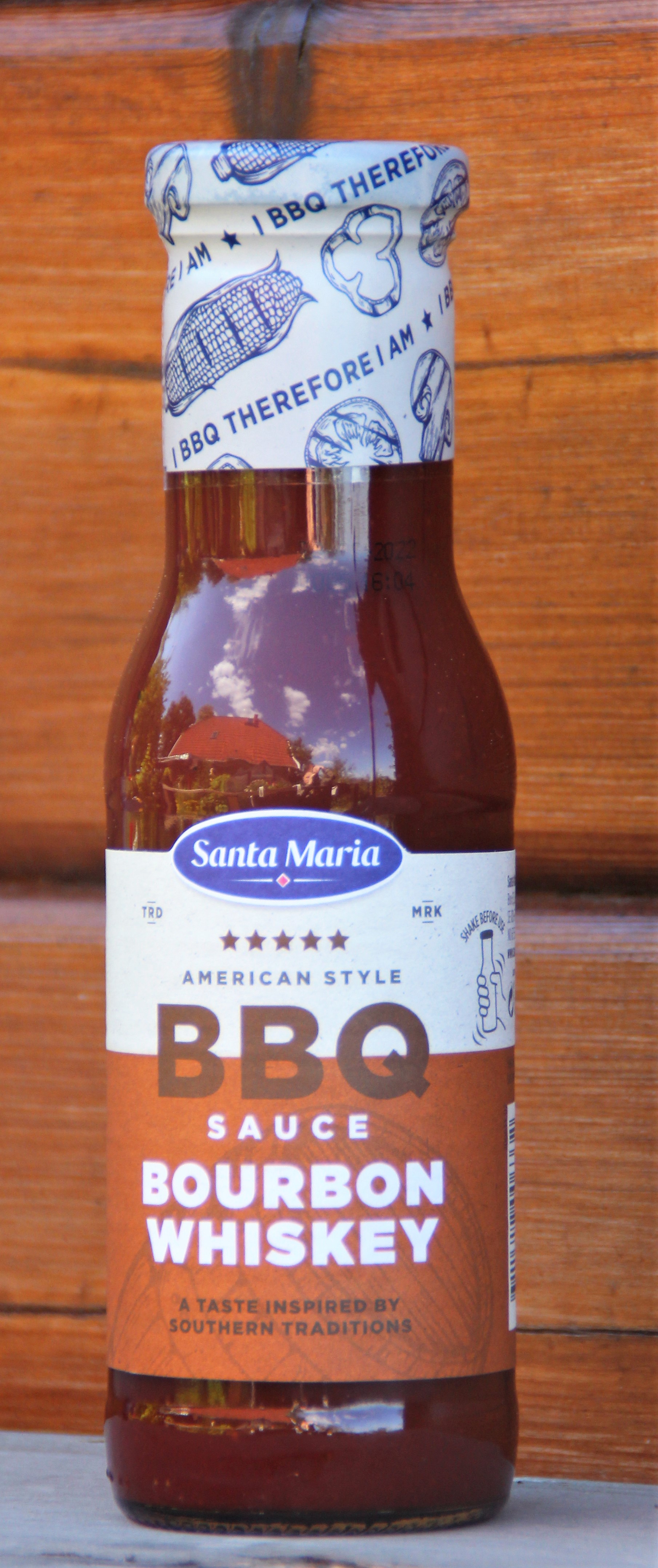  Santa Maria BBQ Sauce Bourbon Whiskey 370g 