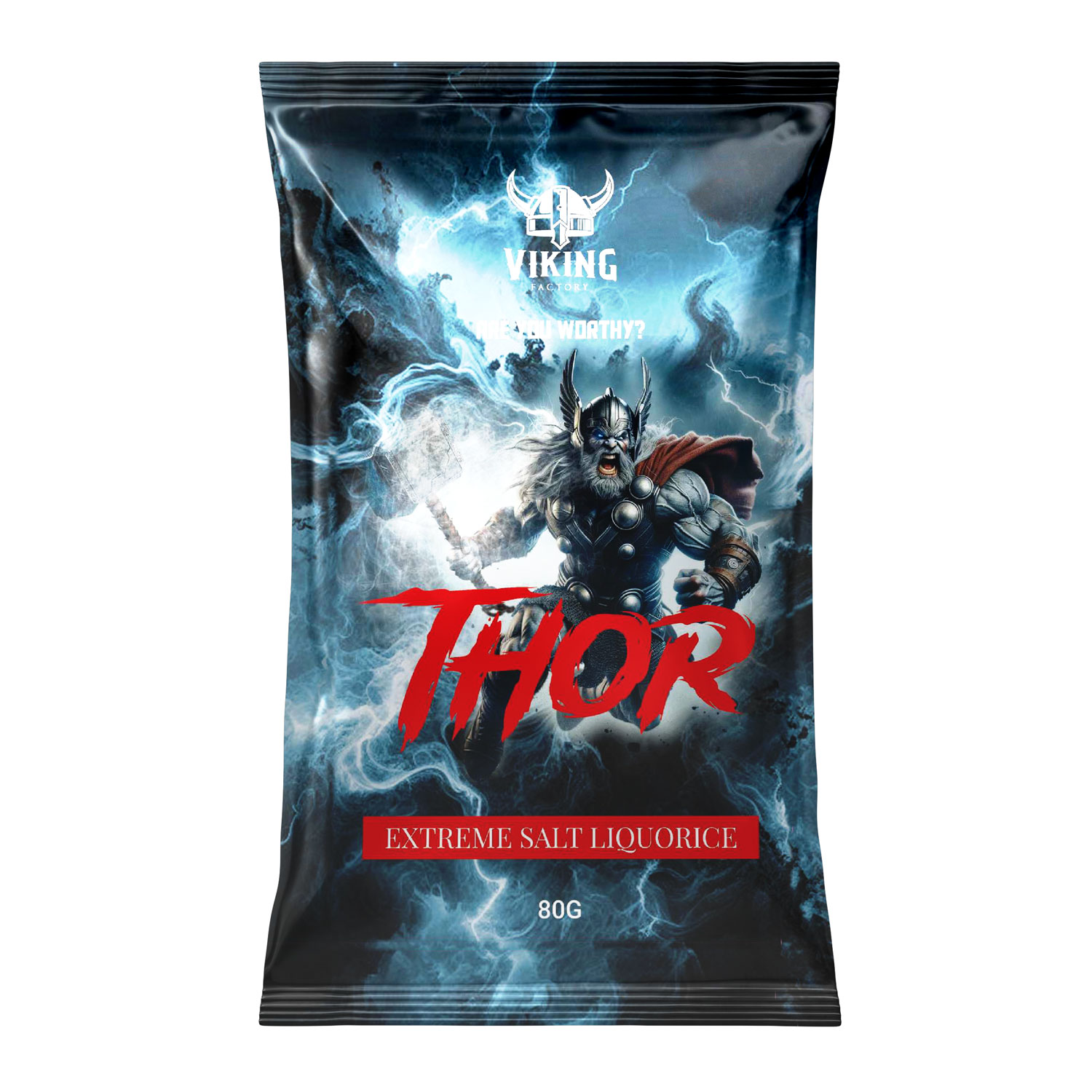 Viking Thor - Extrem salziges Lakritz 80g 