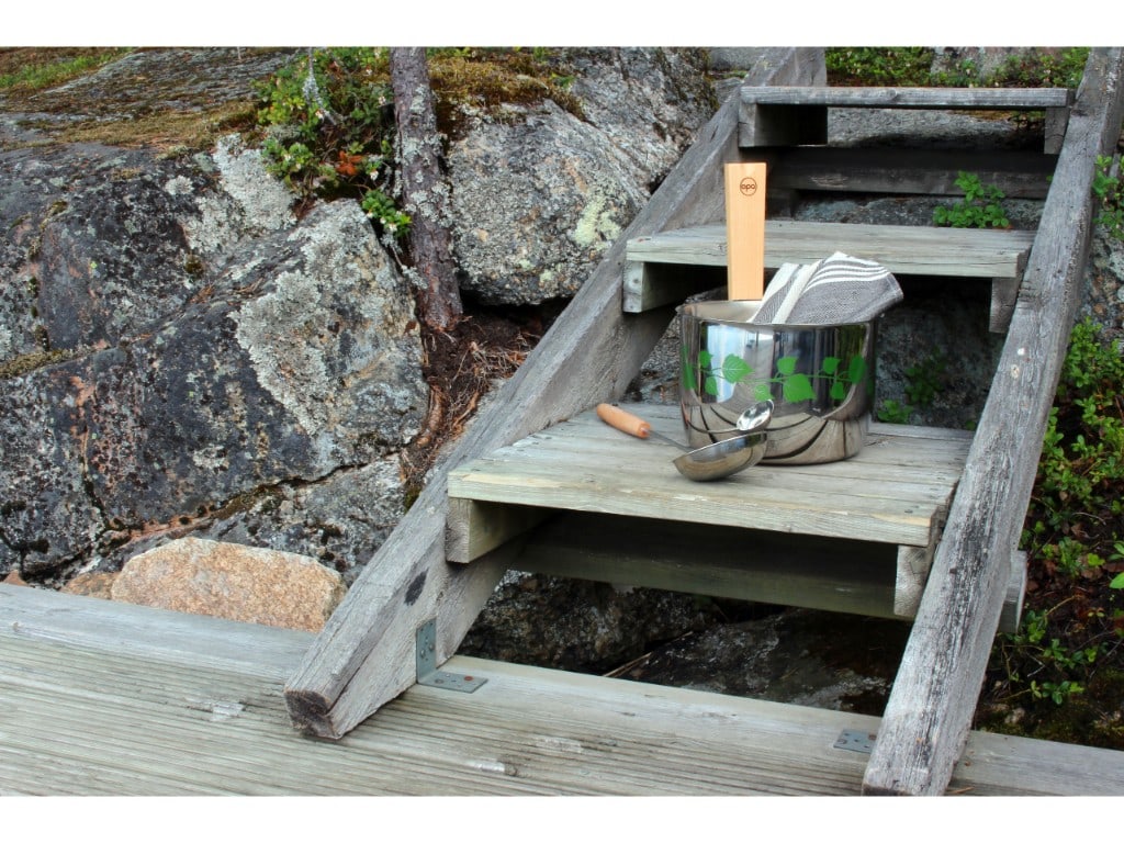  Edelstahl Saunakübel 