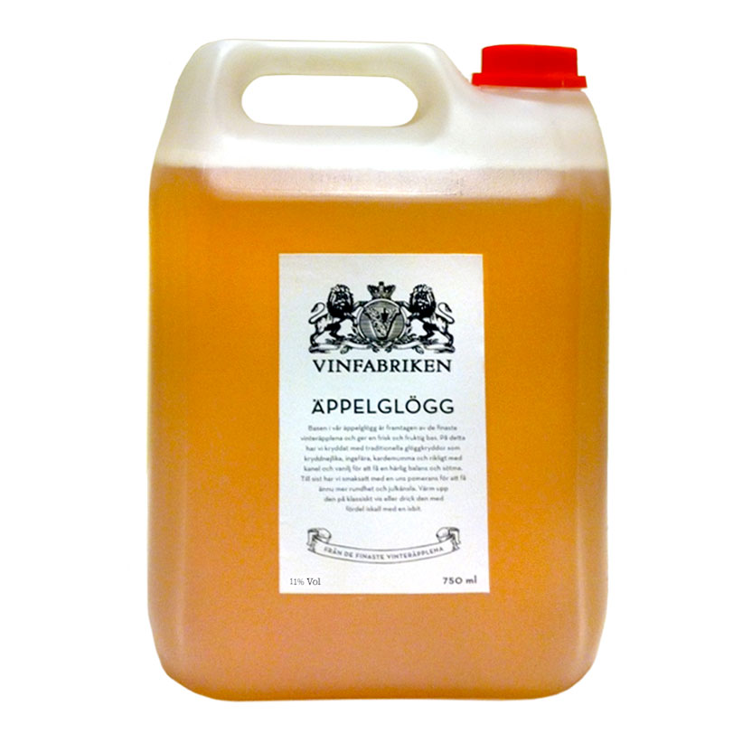 Vinfabriken Äppelglögg (Apfelglühwein) mit und ohne Alkohol