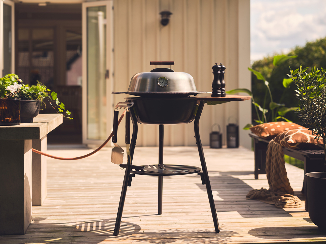 Muurikka Deckel mit Thermometer für Muurikka 48 cm + Wok und andere Pfannen 