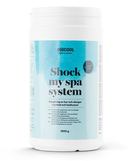 BioCool Shock my spa system