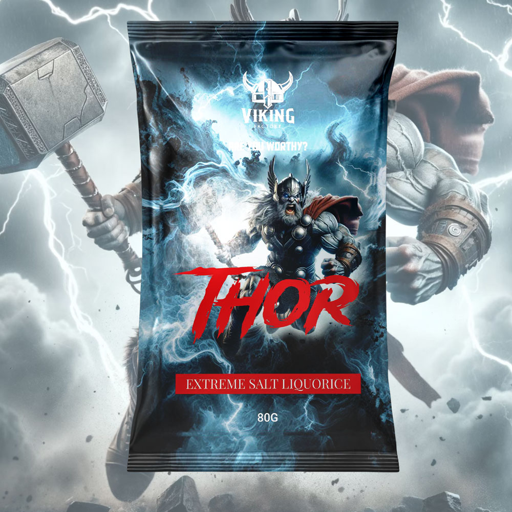 Viking Thor - Extrem salziges Lakritz 80g 
