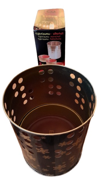 Außenkerze - Topfkerze 3er Packung - mit Spritzschutz Außenkerze - Topfkerze 3er Packung - mit Spritzschutz