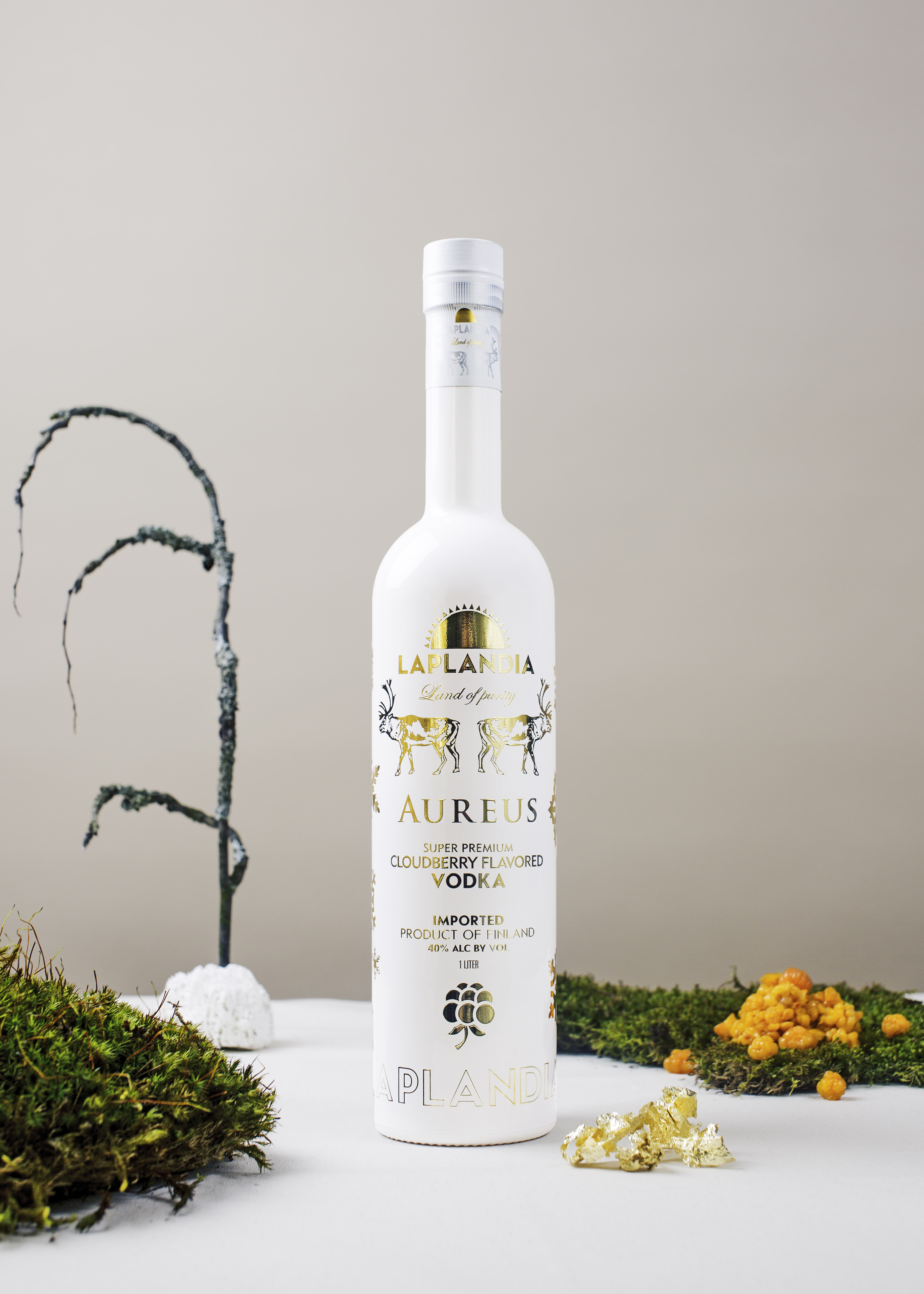 Laplandia Aureus Cloudberry Vodka 40% Vol. 