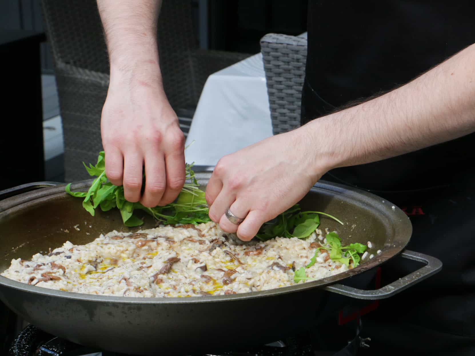 Muurikka Wok 43 cm in Schutztasche, ohne Beine