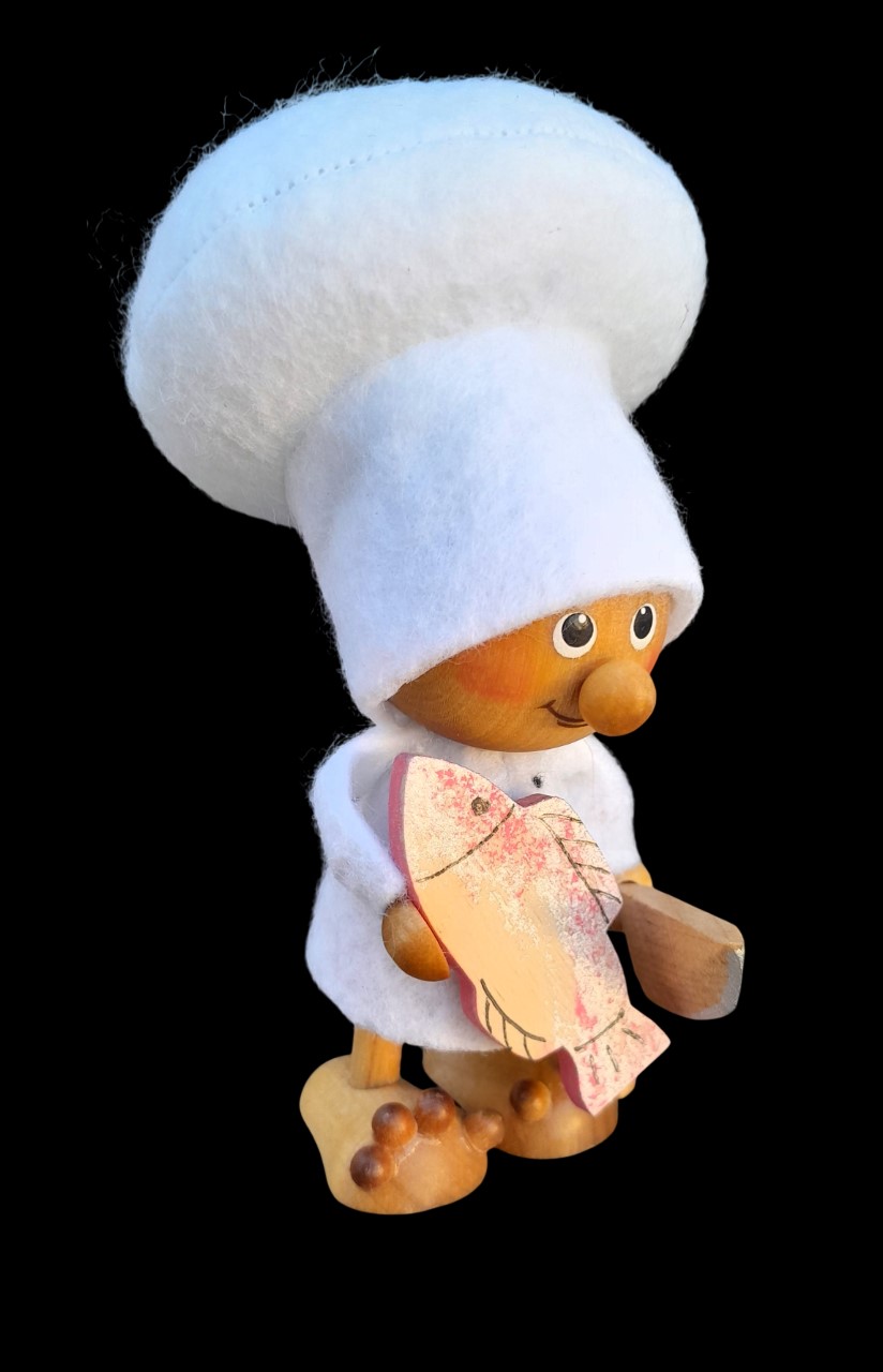 Holzfigur Koch Holzfigur Koch